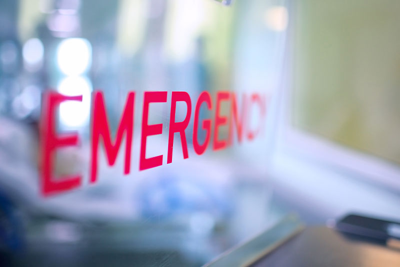 medical emergency sign