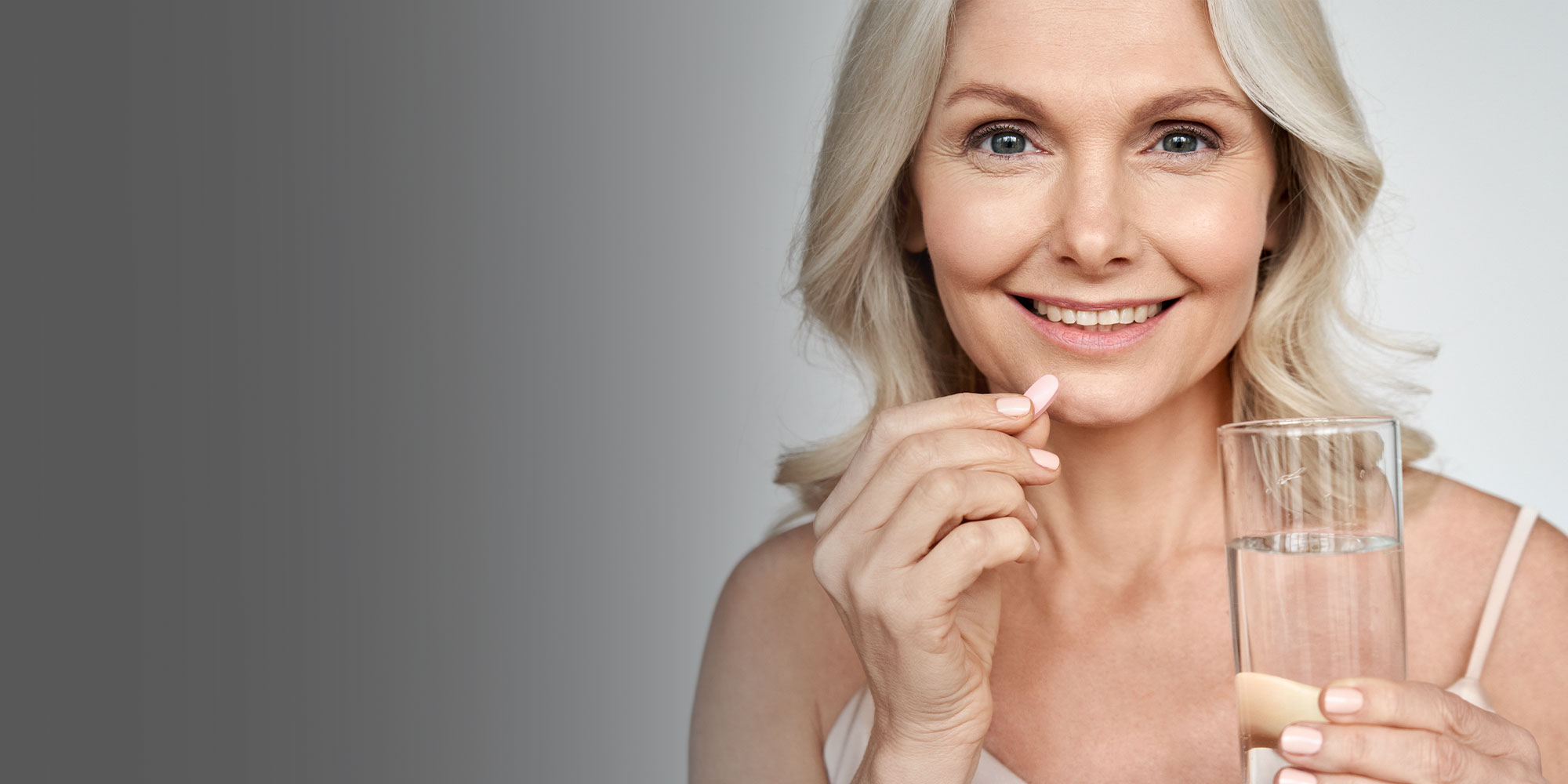 oral sedation patient taking pill